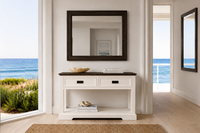 BALMAIN (AUSSIE MADE) 2 OR 3 DRAWER CONSOLE TABLE COLLECTION - ASSORTED COLOURS - STARTING FROM $799