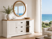 BALMAIN (AUSSIE MADE) 2 DOOR / 3 DRAWER BUFFET COLLECTION - ASSORTED COLOURS - STARTING FROM $1199