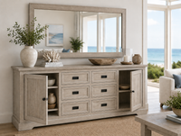 BALMAIN (AUSSIE MADE) 2 DOOR  / 6 DRAWER BUFFET COLLECTION - ASSORTED COLOURS - STARTING FROM $1999