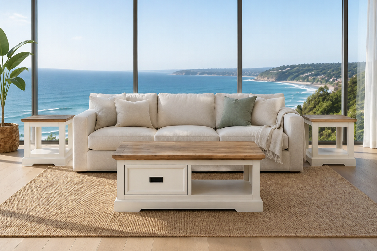 BALMAIN (AUSSIE MADE) COFFEE & LAMP TABLE COLLECTION - ASSORTED COLOURS - STARTING FROM $749