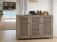BANDY (AUSSIE MADE) 3 DOOR / 3 DRAWER SHOE CABINET COLLECTION - ASSORTED COLOURS - STARTING FROM $999