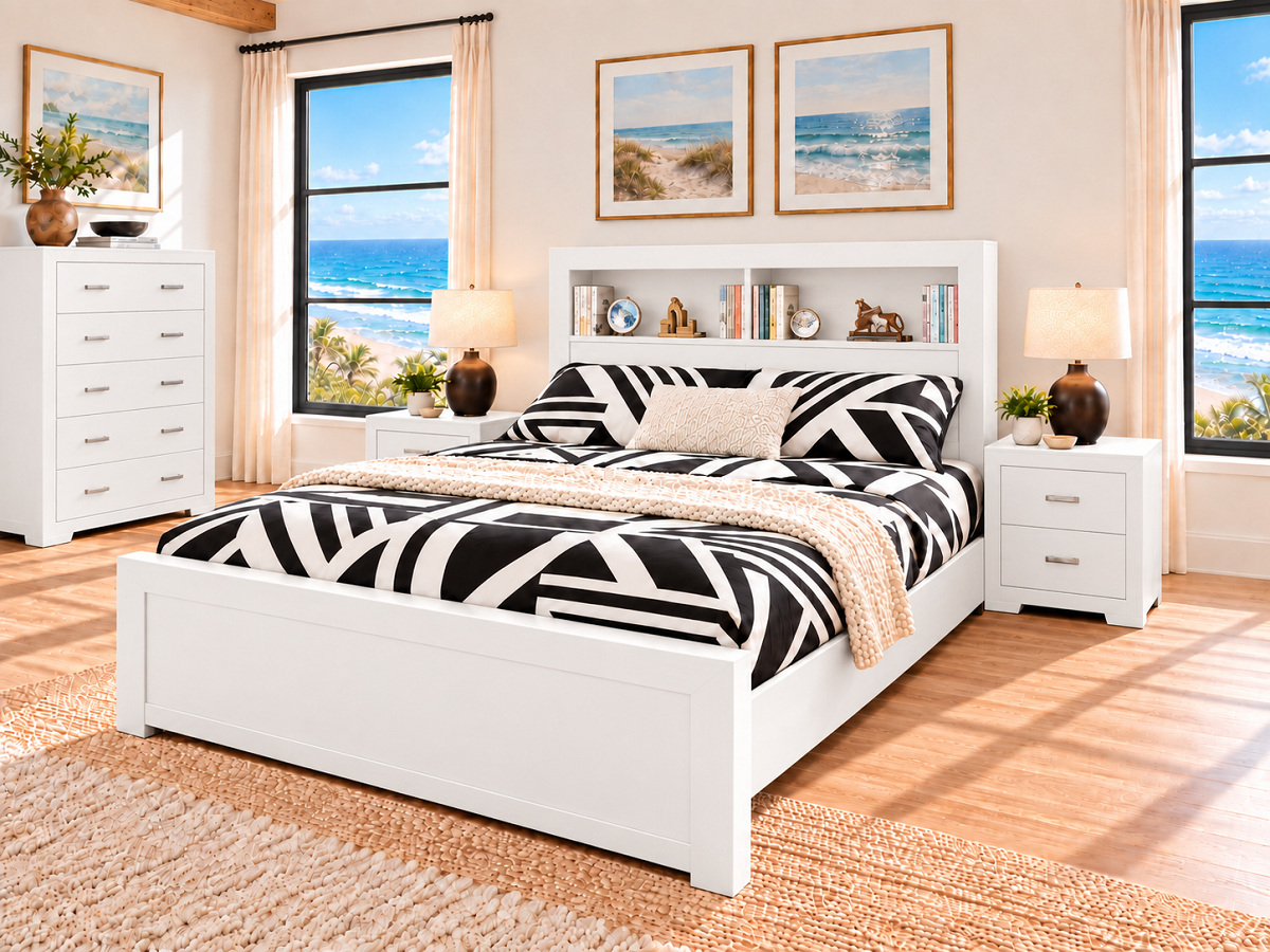 BANKSIA (AUSSIE MADE) BOOKEND BEDROOM COLLECTION - ASSORTED COLOURS - STARTING FROM $1499