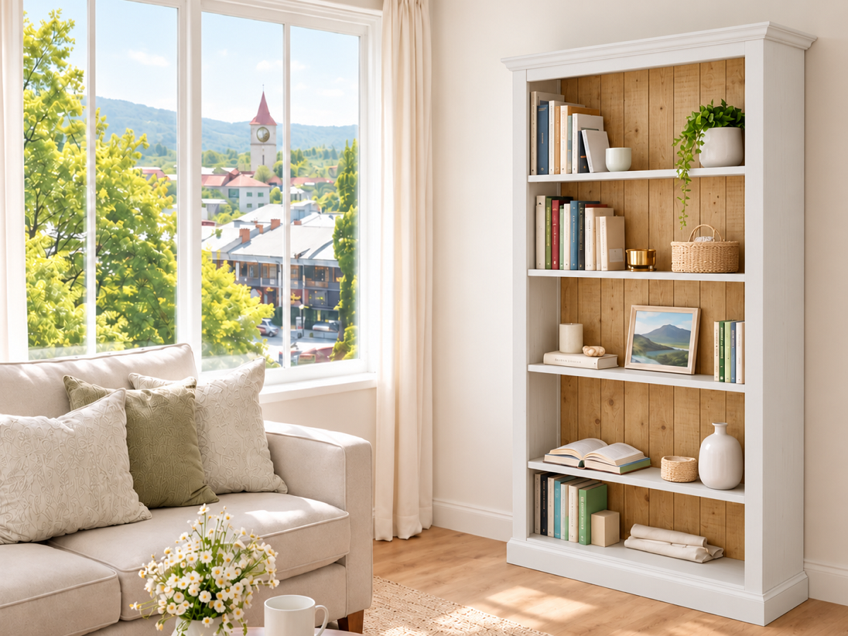 BANKSIDE (AUSSIE MADE) HIGHLINE BOOKCASE COLLECTION - ASSORTED COLOURS - STARTING FROM $799