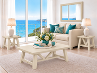 BANKSIDE (AUSSIE MADE) COFFEE & LAMP TABLE V-DESIGN COLLECTION - ASSORTED COLOURS - STARTING FROM $699 (Copy)