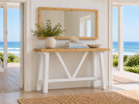 BANKSIDE (AUSSIE MADE) CONSOLE / HALL TABLE COLLECTION - ASSORTED COLOURS - STARTING FROM $799 (Copy)