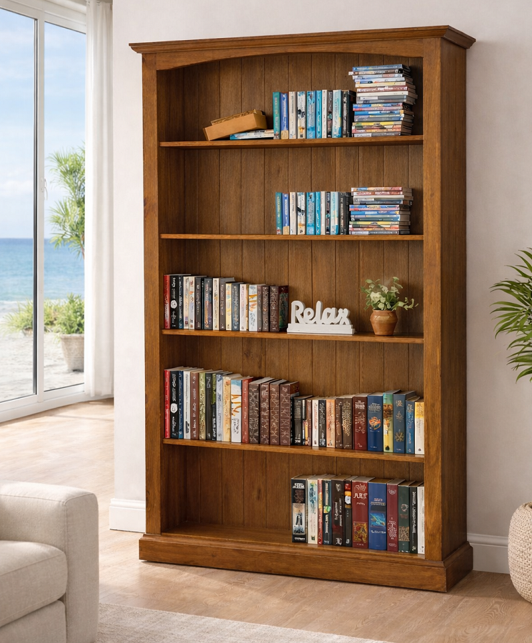 BATHURST (AUSSIE MADE) HIGHLINE BOOKCASE COLLECTION - ASSORTED COLOURS - STARTING FROM $799