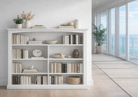 BATHURST (AUSSIE MADE) LOWLINE BOOKCASE COLLECTION - ASSORTED COLOURS - STARTING FROM $399