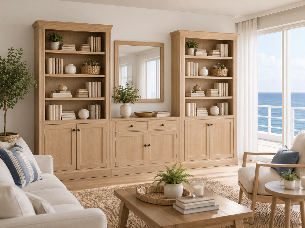BAYSIDE WITH DELAN STORAGE (AUSSIE MADE) HIGHLINE 6 DOOR / 2 DRAWER BOOKCASE COLLECTION - ASSORTED COLOURS - STARTING FROM $3999
