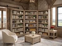 BAYSIDE (AUSSIE MADE) HIGHLINE 3 PIECE CORNER BOOKCASE COLLECTION - ASSORTED COLOURS - STARTING FROM $3499