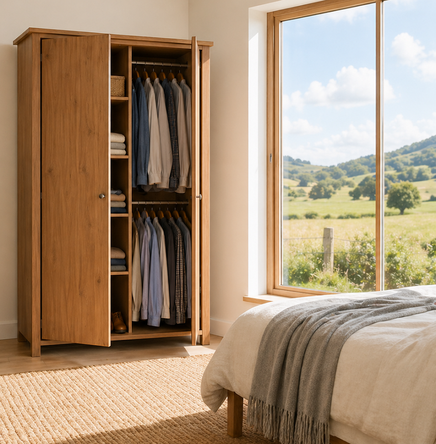 BELLEVILLE (AUSSIE MADE) 2 DOOR WARDROBE COLLECTION - ASSORTED COLOURS - STARTING FROM $999