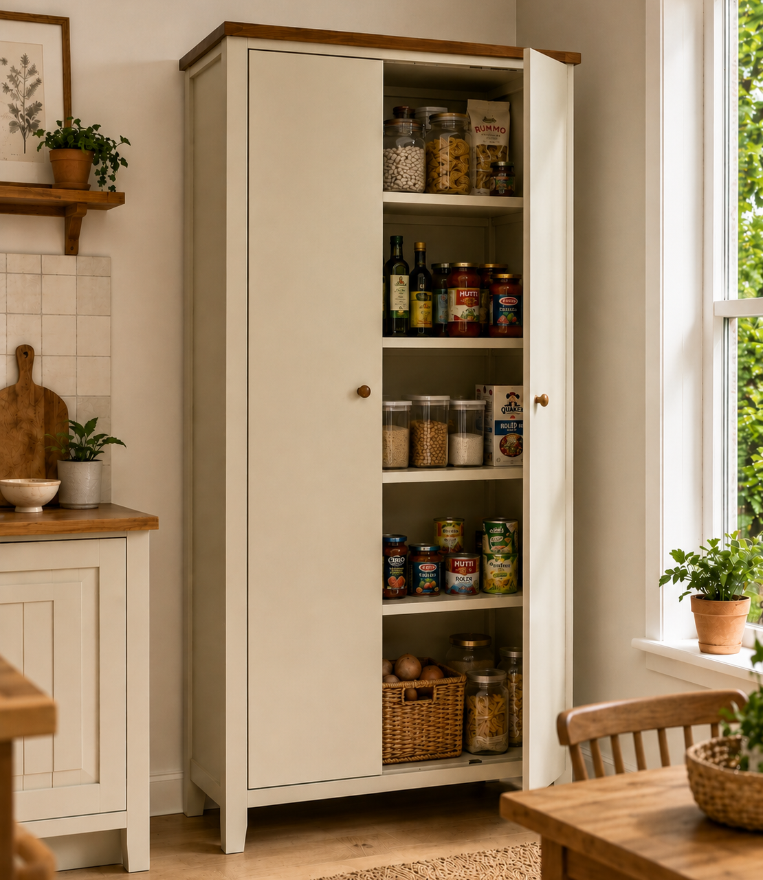 BELLEVILLE (AUSSIE MADE) 2 DOOR PANTRY COLLECTION - ASSORTED COLOURS - STARTING FROM $999