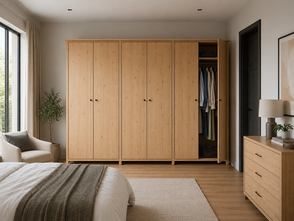 BELLEVILLE (AUSSIE MADE) 6 DOOR WARDROBE / PANTRY COLLECTION - ASSORTED COLOURS - STARTING FROM $3499