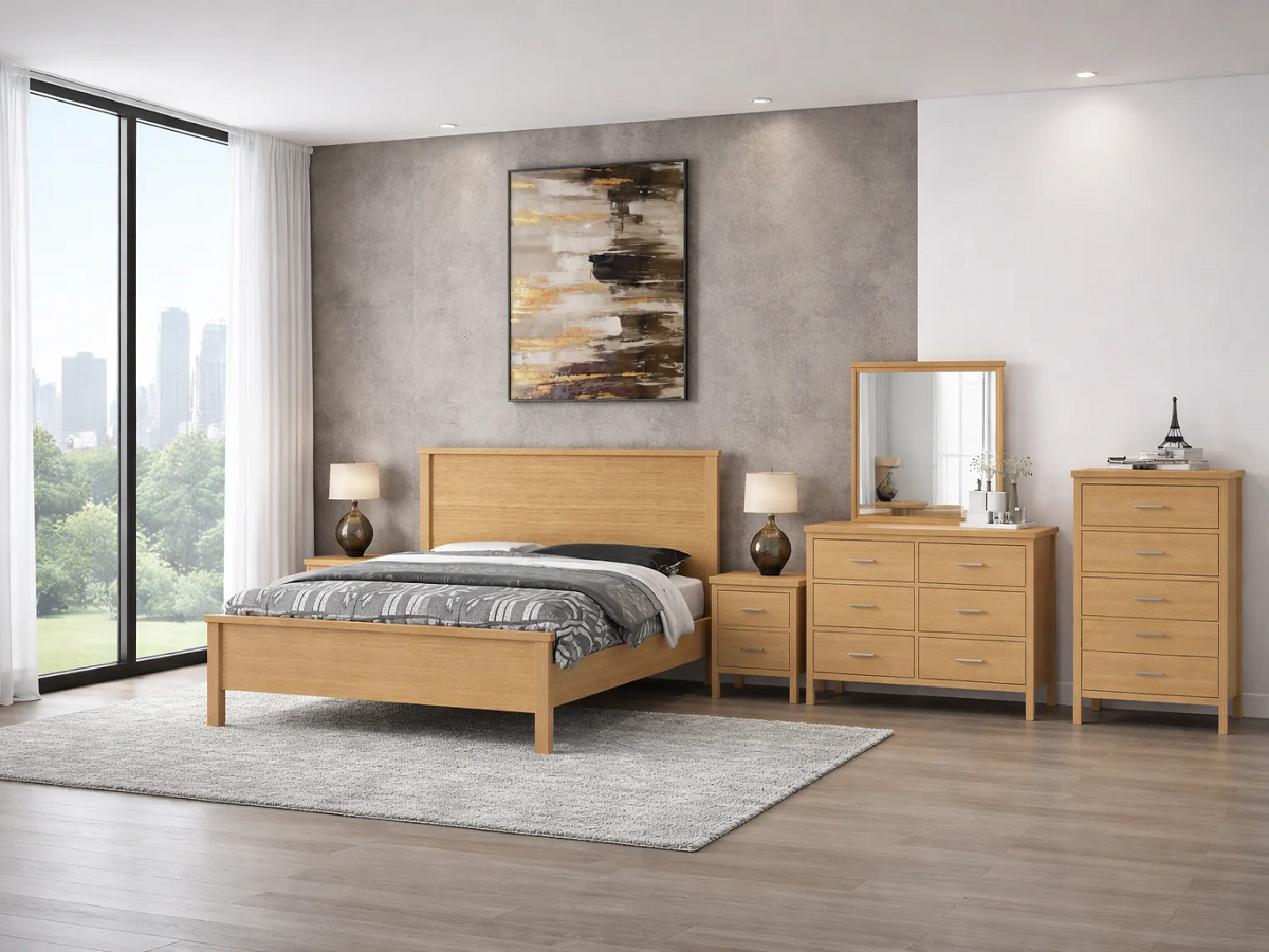 BELROSE (AUSSIE MADE) BEDROOM COLLECTION - ASSORTED COLOURS - STARTING FROM $999