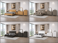 BELROSE (AUSSIE MADE) BEDROOM COLLECTION - ASSORTED COLOURS - STARTING FROM $999