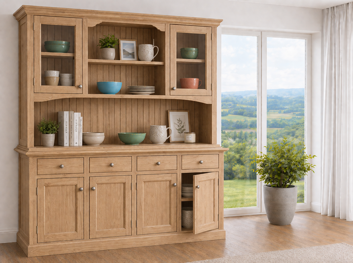 BIMBURRA (AUSSIE MADE) 6 DOOR / 4 DRAWER BUFFET & HUTCH (DRESSER) COLLECTION - ASSORTED COLOURS - STARTING FROM $1699