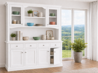 BIMBURRA (AUSSIE MADE) 6 DOOR / 4 DRAWER BUFFET & HUTCH (DRESSER) COLLECTION - ASSORTED COLOURS - STARTING FROM $1699