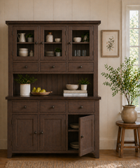 BLITZ (AUSSIE MADE) 6 DOOR / 6 DRAWER BUFFET & HUTCH (DRESSER) COLLECTION - ASSORTED COLOURS - STARTING FROM $1799