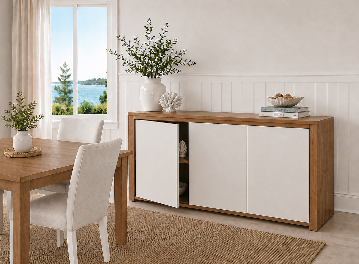 BLOCKY (AUSSIE MADE) 3 DOOR BUFFET COLLECTION - ASSORTED COLOURS - STARTING FROM $1249
