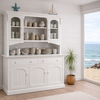 BOBBIN (AUSSIE MADE) 5 DOOR / 2 DRAWER BUFFET AND HUTCH (DRESSER) COLLECTION - ASSORTED COLOURS - STARTING FROM $1799
