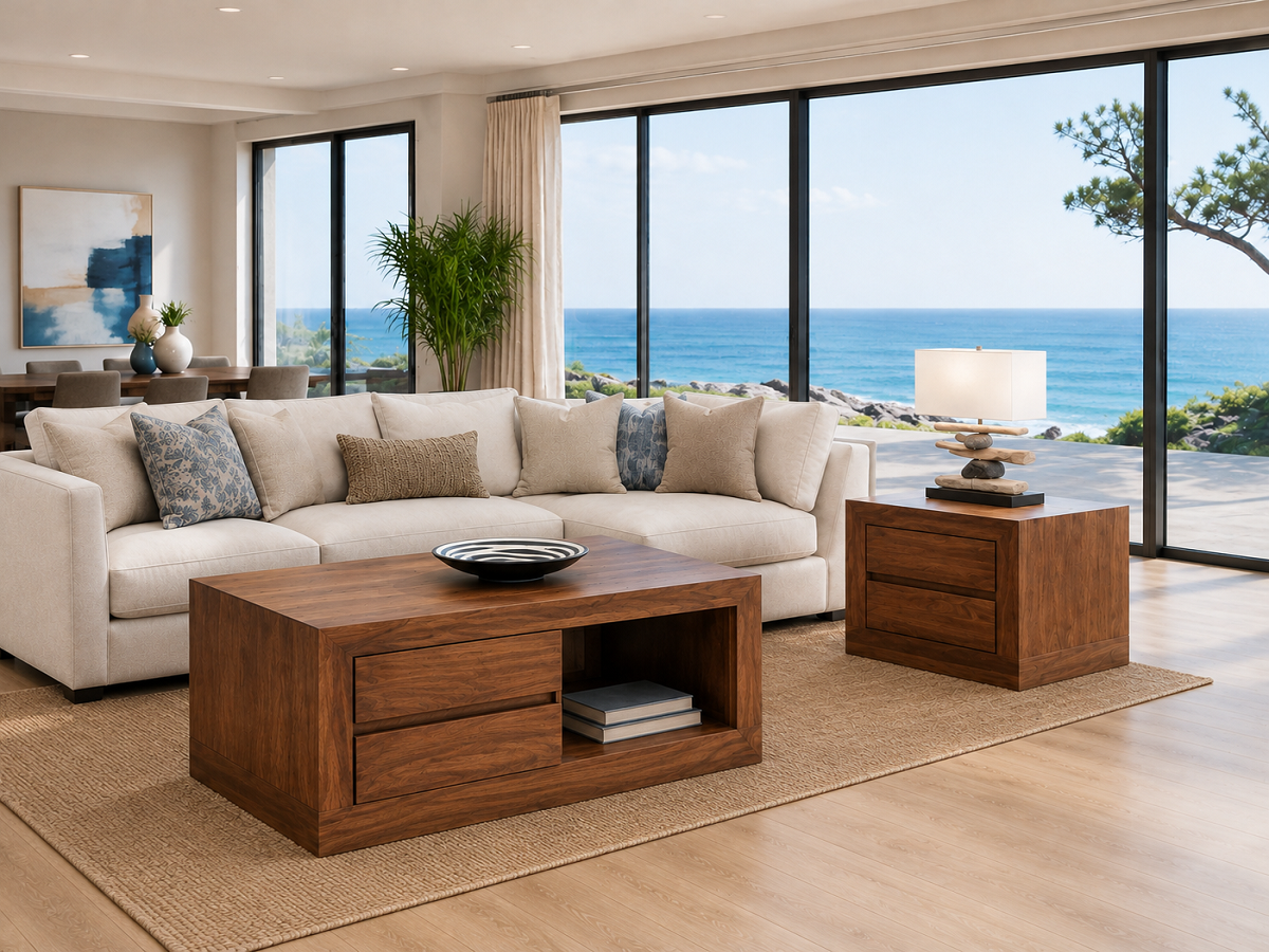 BRESSINGTON (AUSSIE MADE) COFFEE & LAMP TABLE COLLECTION - ASSORTED COLOURS - STARTING FROM $799