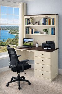 BRUCE (AUSSIE MADE) 4 DRAWER TIMBER DESK & HUTCH COLLECTION - ASSORTED COLOURS - STARTING FROM $999 (Copy)