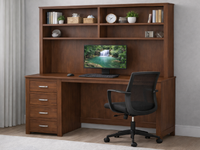 BUSTIN (AUSSIE MADE) STUDY DESK AND HUTCH COLLECTION - ASSORTED COLOURS - STARTING FROM $1299
