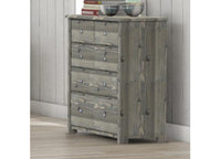CASEY (CUSTOM MADE) 5 DRAWER SPLIT TOP TALLBOY - ASSORTED COLOURS
