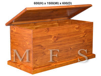 CENTURY (AUSSIE MADE) LARGE BLANKET BOX COLLECTION - ASSORTED STAINED COLOURS - STARTING FROM $549