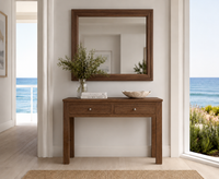 CAMERON (AUSSIE MADE) 2 OR 3 DRAWER HALL / CONSOLE TABLE WITH GROOVE TOP COLLECTION - ASSORTED COLOURS - STARTING FROM $799