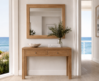 CAMERON (AUSSIE MADE) 2 OR 3 DRAWER HALL / CONSOLE TABLE WITH GROOVE TOP COLLECTION - ASSORTED COLOURS - STARTING FROM $799