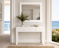 CAMERON (AUSSIE MADE) 2 OR 3 DRAWER HALL / CONSOLE TABLE WITH GROOVE TOP COLLECTION - ASSORTED COLOURS - STARTING FROM $799