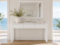 CAMERON (AUSSIE MADE) 2 OR 3 DRAWER HALL / CONSOLE TABLE WITH GROOVE TOP COLLECTION - ASSORTED COLOURS - STARTING FROM $799