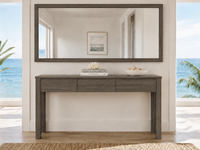 CAMERON (AUSSIE MADE) 2 OR 3 DRAWER HALL / CONSOLE TABLE WITH GROOVE TOP COLLECTION - ASSORTED COLOURS - STARTING FROM $799