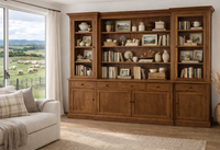 CAMMERAY (AUSSIE MADE) HIGHLINE 4 DOOR / 5 RAWER LARGE LIBRARY UNIT COLLECTION PIGEON PAIRED - ASSORTED COLOURS - STARTING FROM $3999
