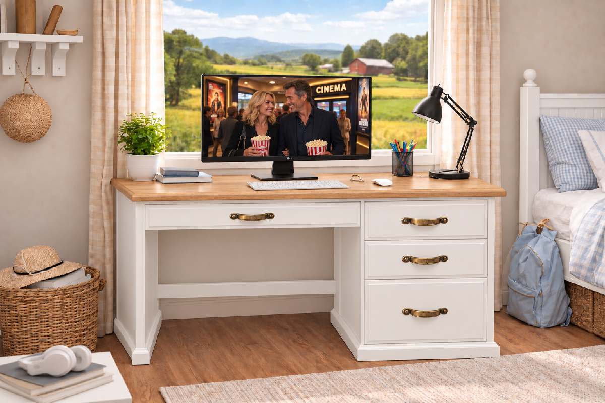 CANTERBURY (AUSSIE MADE) DESK (REVERSIBLE) COLLECTION - ASSORTED COLOURS - STARTING FROM $749