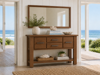 CARGO (AUSSIE MADE) CONSOLE / HALLWAY TABLE WITH 4 DRAWERS COLLECTION - ASSORTED COLOURS - STARTING FROM $899