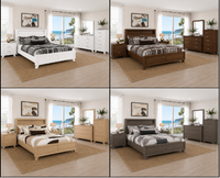 CARNIVAL (AUSSIE MADE) BOOKEND BEDROOM COLLECTION - ASSORTED COLOURS - STARTING FROM $1299