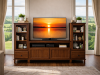 CASCADES (AUSSIE MADE) 2 DOOR / 2 DRAWER TV ENTERTAINMENT UNIT - ASSORTED COLOURS - STARTIONG FROM $1999
