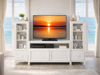 CASCADES (AUSSIE MADE) 2 DOOR / 2 DRAWER TV ENTERTAINMENT UNIT - ASSORTED COLOURS - STARTIONG FROM $1999
