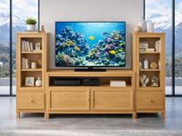 CASCADES (AUSSIE MADE) 2 DOOR / 2 DRAWER TV ENTERTAINMENT UNIT - ASSORTED COLOURS - STARTIONG FROM $1999