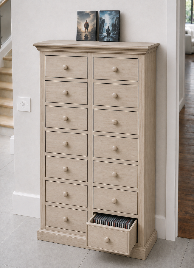 CELEB (AUSSIE MADE) CD / DVD CABINET COLLECTION - ASSORTED COLOURS - STARTING FROM $799