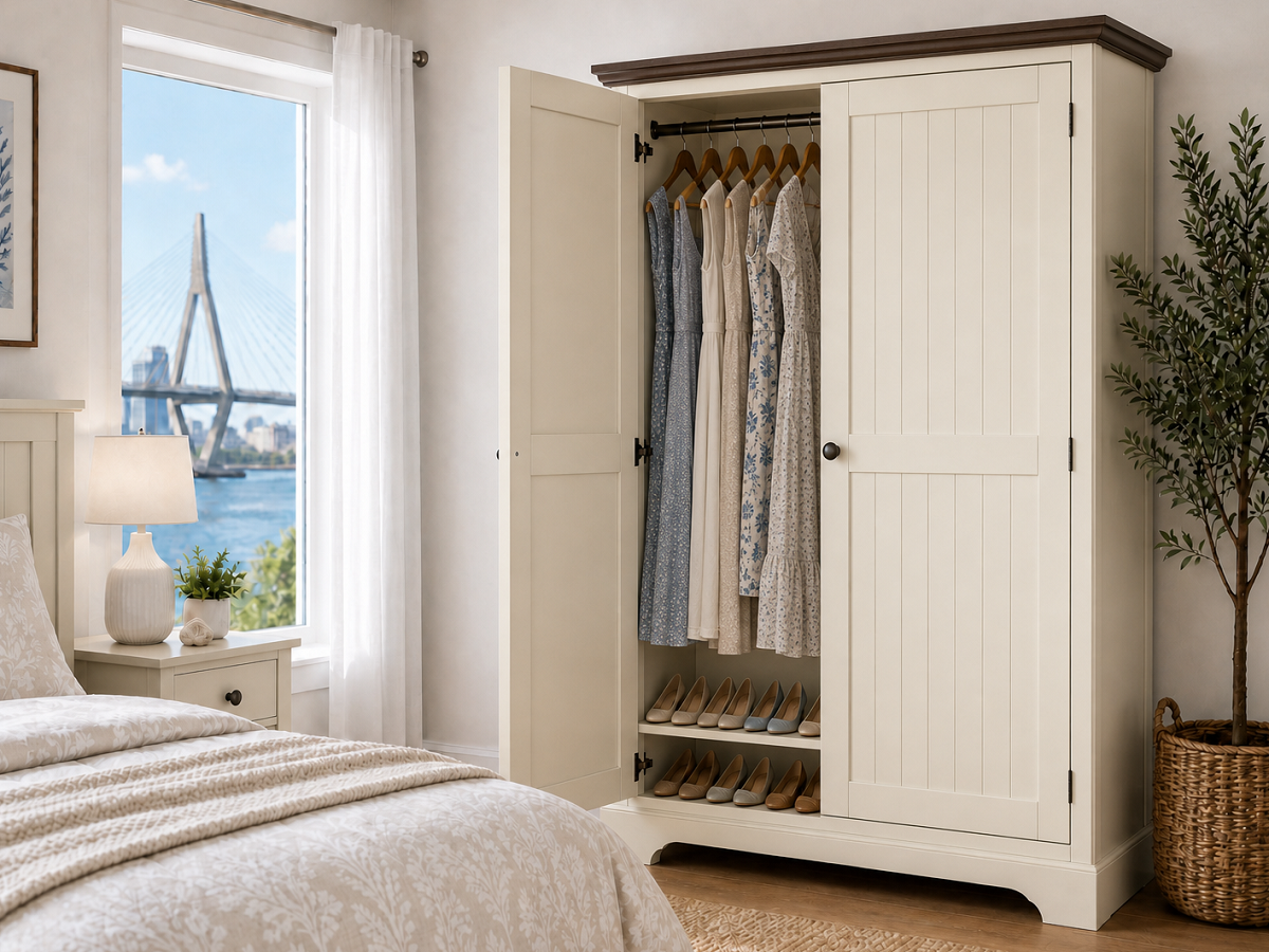 CELESTIAL (AUSSIE MADE) 2 DOOR WARDROBE COLLECTION - ASSORTED COLOURS - STARTING FROM $1099