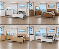 CELINE (AUSSIE MADE) BEDROOM COLLECTION - ASSORTED COLOURS - STARTING FROM $999