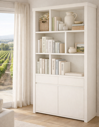 CHAMPAIGN (AUSSIE MADE) HIGHLINE 2 DOOR / 1 DRAWER BOOKCASE COLLECTION - ASSORTED COLOURS - STARTING FROM $999