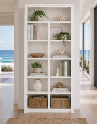 CHATSWOOD (AUSSIE MADE) HIGHLINE BOOKCASE COLLECTION - ASSORTED COLOURS - STARTING FROM $999