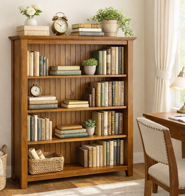 CHUNKY (AUSSIE MADE) LOWLINE BOOKCASE COLLECTION - ASSORTED COLOURS - STARTING FROM $449