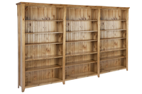CHUNKY (AUSSIE MADE) TRIPLE HIGHLINE BOOKCASE COLLECTION - ASSORTED COLOURS - STARTING FROM $2499