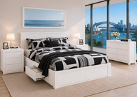 CLAREMONT (AUSSIE MADE) BEDROOM COLLECTION - ASSORTED COLOURS - STARTING FROM $1499
