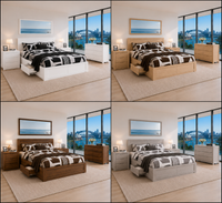 CLAREMONT (AUSSIE MADE) BEDROOM COLLECTION - ASSORTED COLOURS - STARTING FROM $1499
