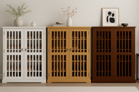 CLARENCE (AUSSIE MADE) 2 DOOR SHOE CABINET COLLECTION - ASSORTED COLOURS - STARTING FROM $649